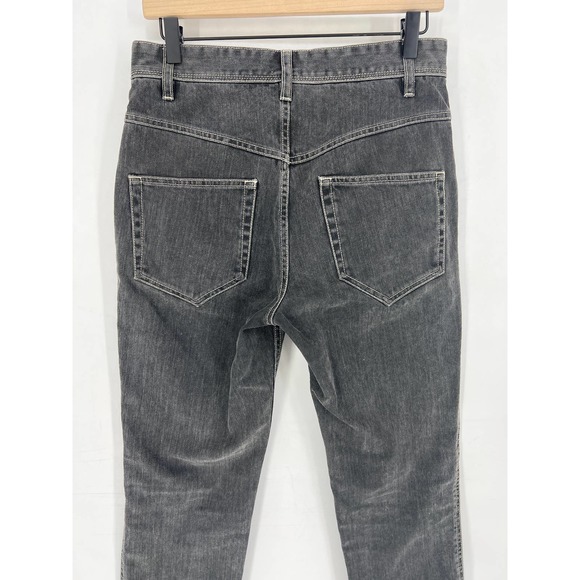 Etoile Isabel Marant Gray Seamed Slit Front Jeans - Picture 11 of 13